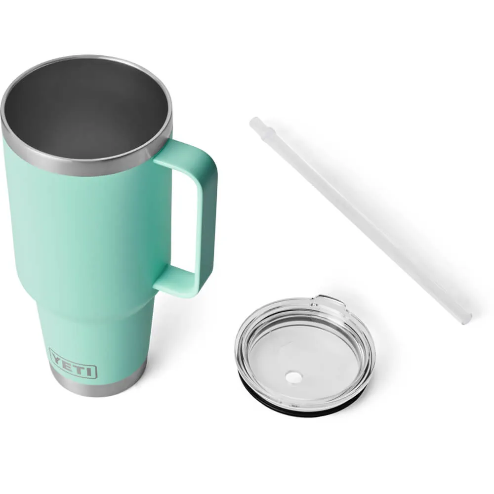 21071502790 TERMO RAMBLER 42oz STRAW MUG SEAFOAM MARCA YETI