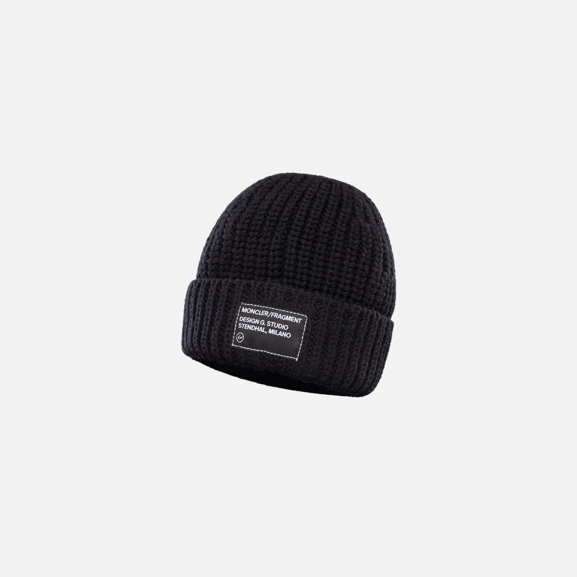 7 Moncler Fragment Beanie - Black