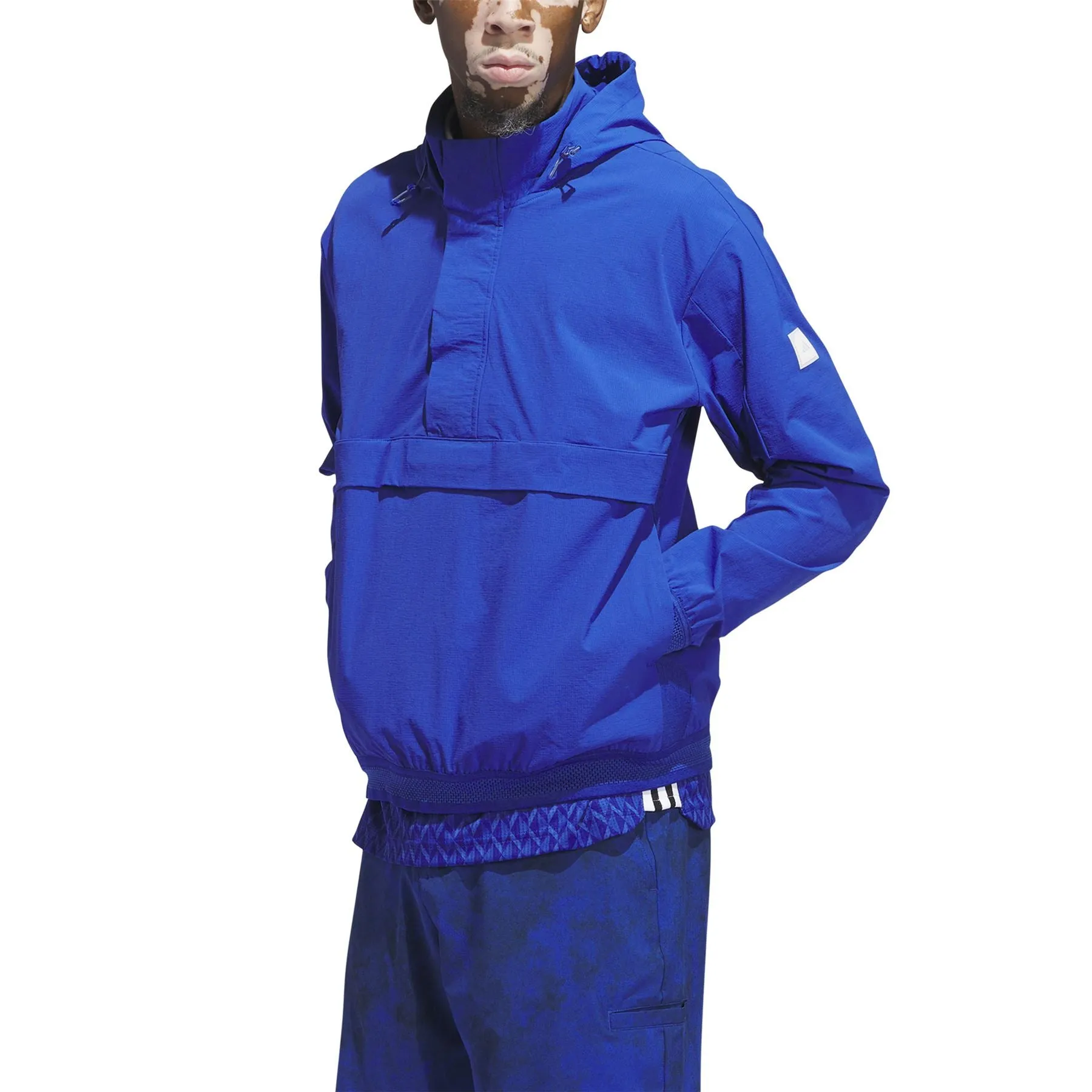 Adicross Half Zip Lightweight Anorak Royal Blue - SS24