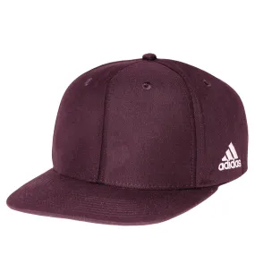 adidas Maroon Structured Snapback