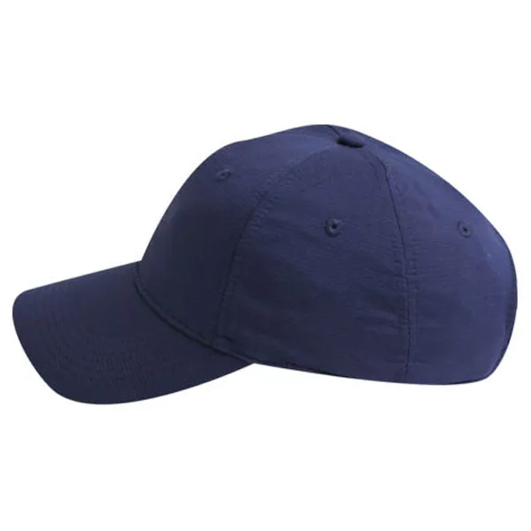 AHEAD Navy Jacquard Textured Cap