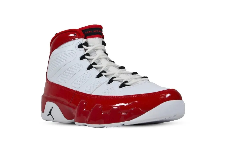 AIR JORDAN 9 (GS) "White Gym Red"