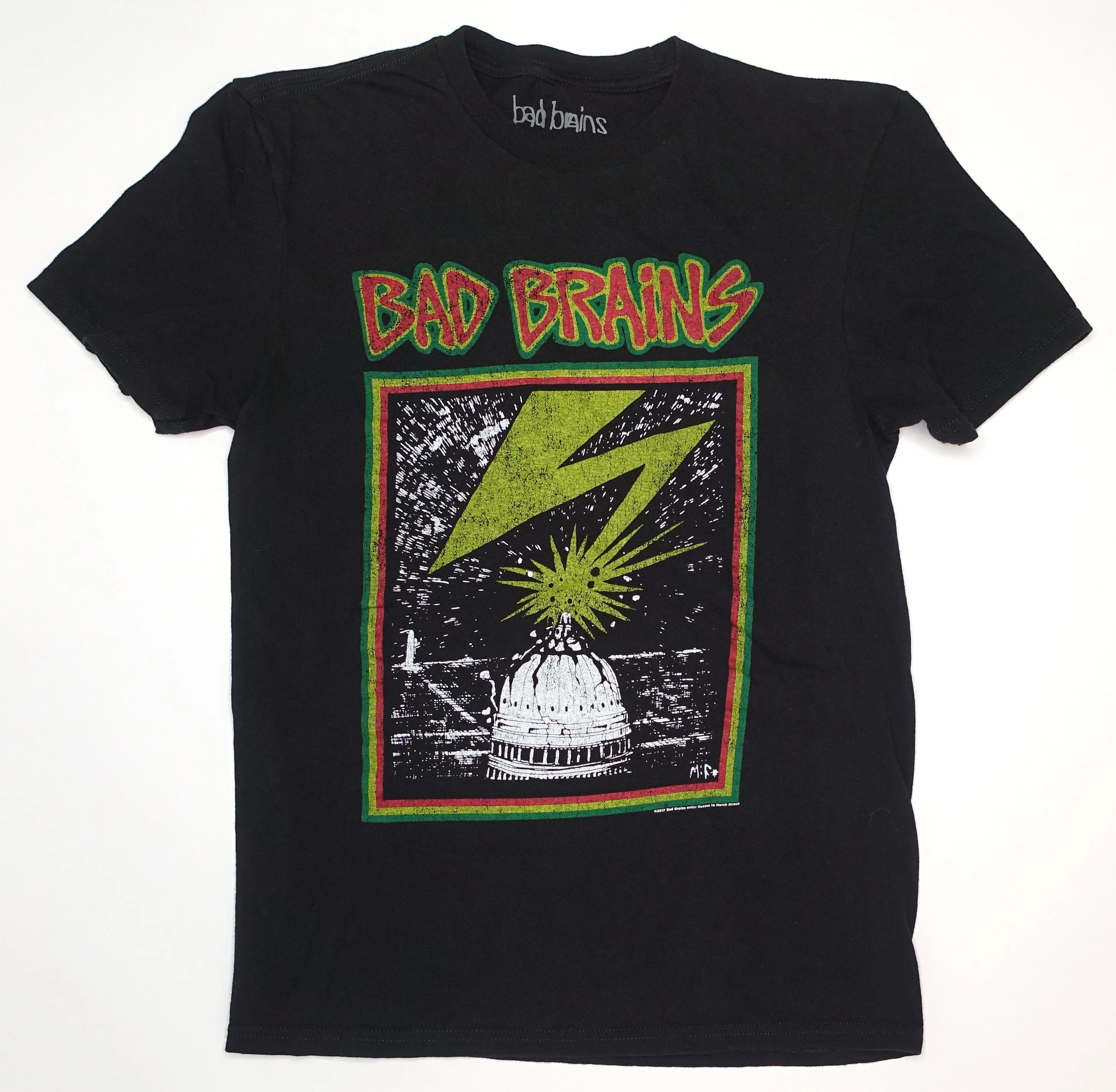 Bad Brains - Self Titled Official Re-issue Shirt Size Small