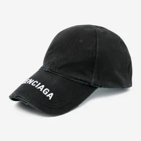 Balenciaga Embroidered  Visor  Baseball Cap