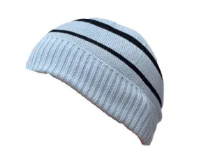 Bamboo Textiles Beanie - Blue and Black