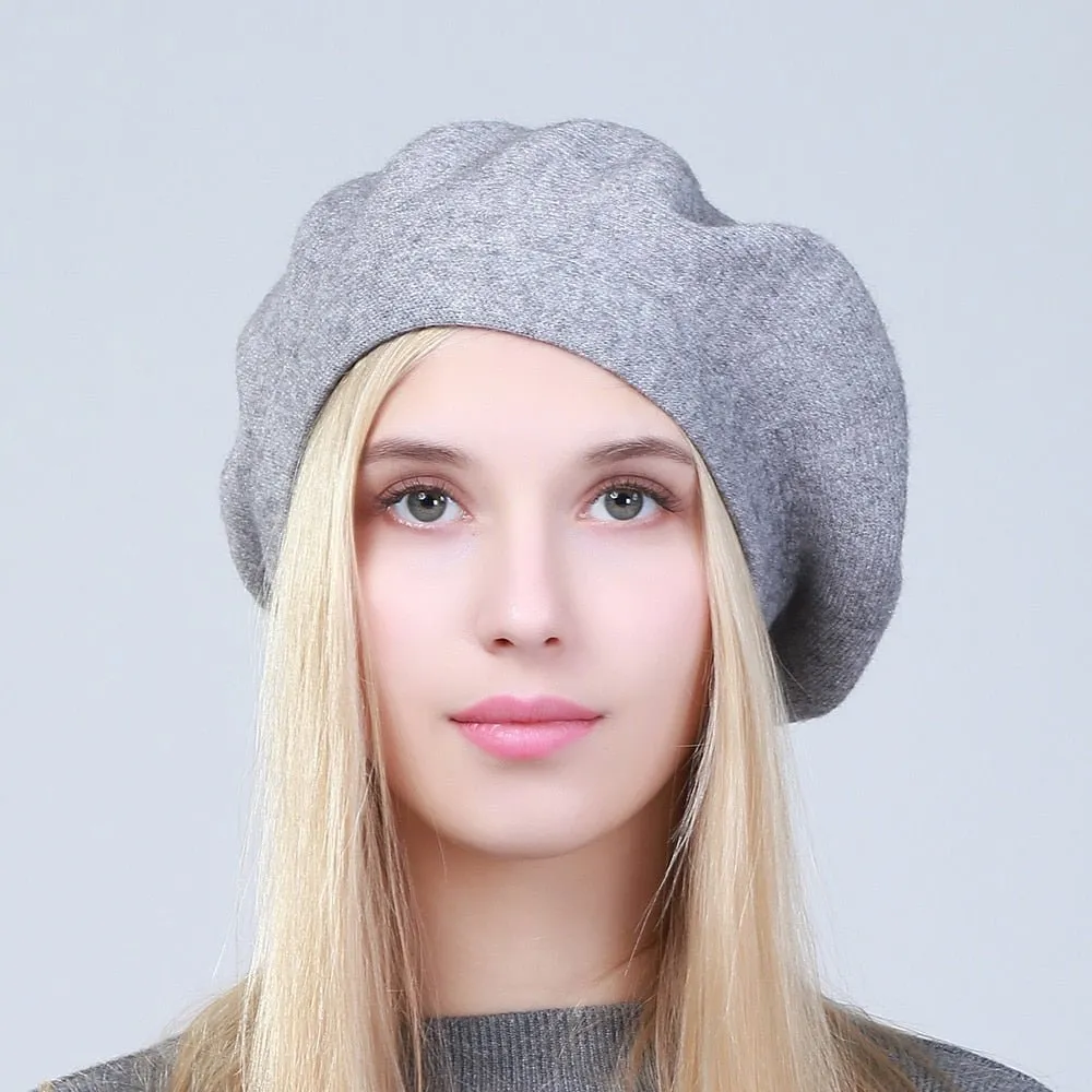 Beret Queen Beliche (Light Grey)