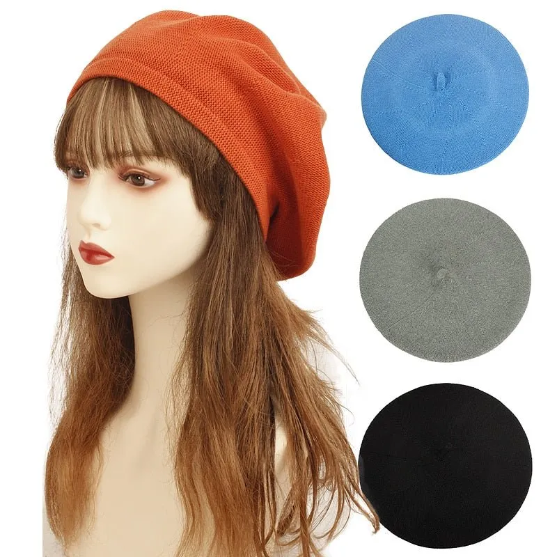 Beret Queen Monica (Blue)