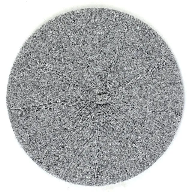 Beret Queen Wisconsin (Light gray)