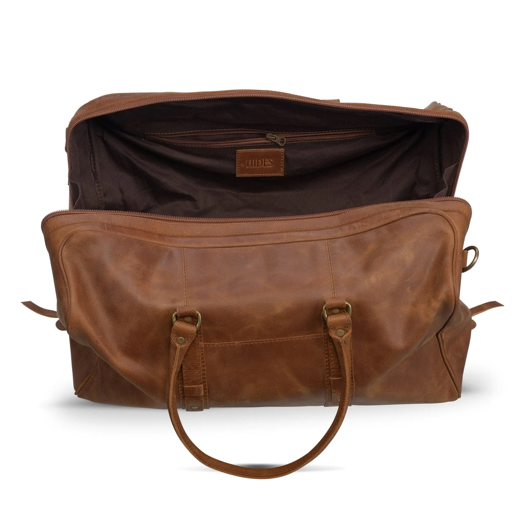 Big Mouth 40L Leather Duffle