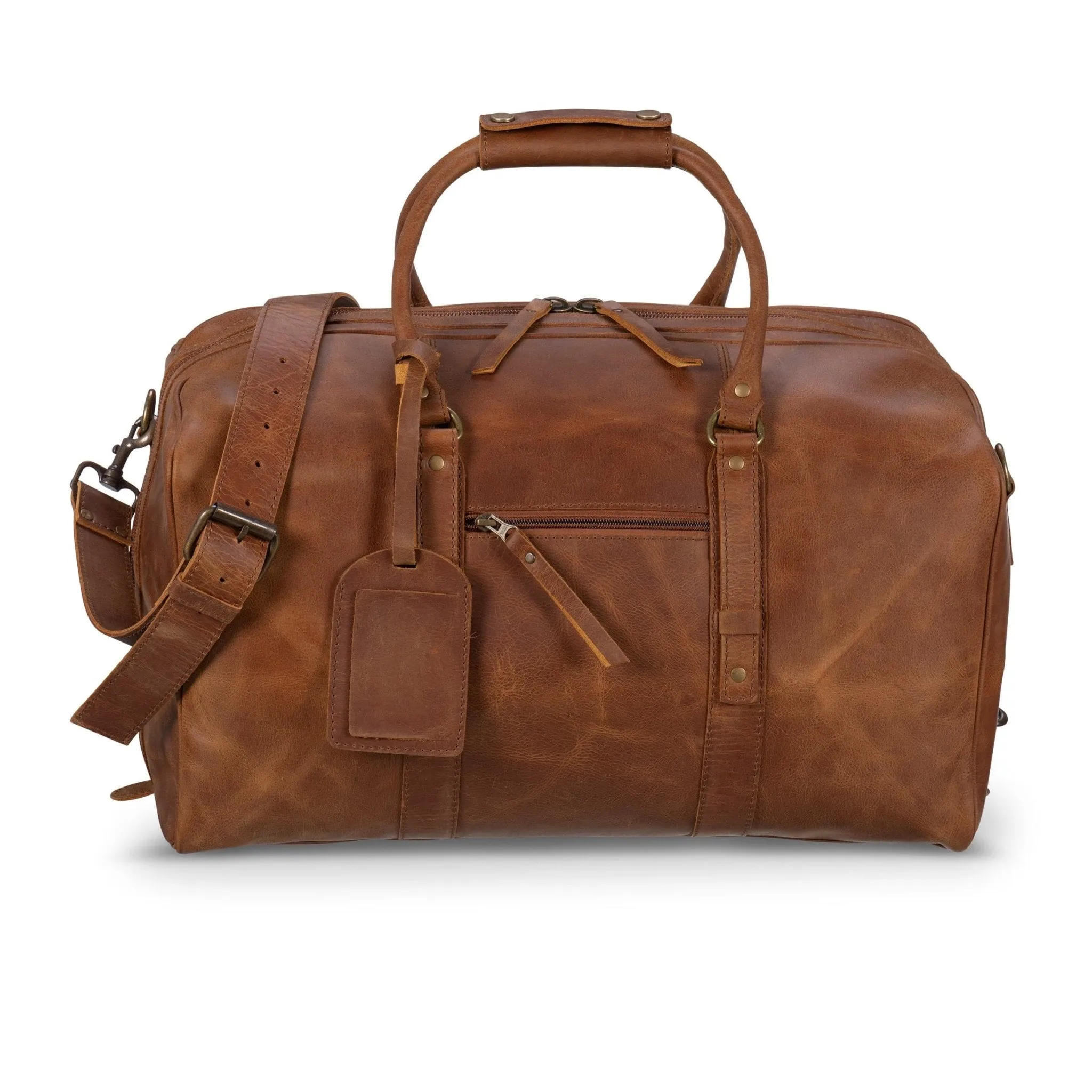 Big Mouth 40L Leather Duffle