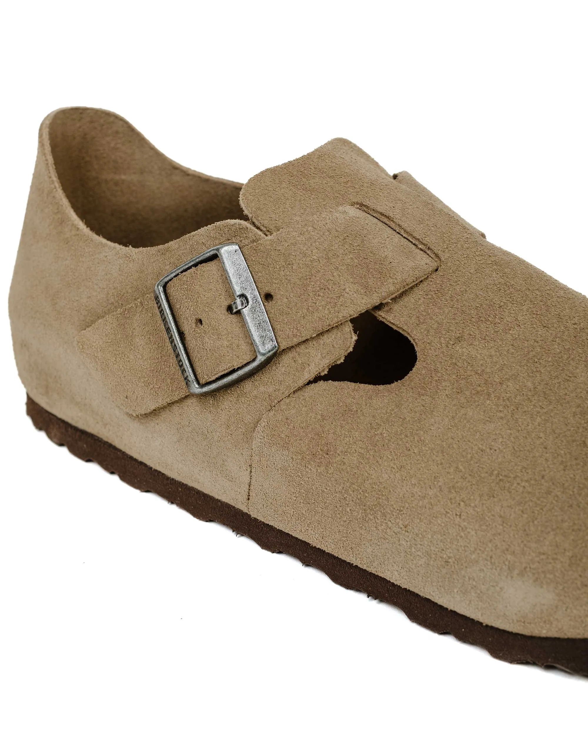 Birkenstock London Taupe Suede