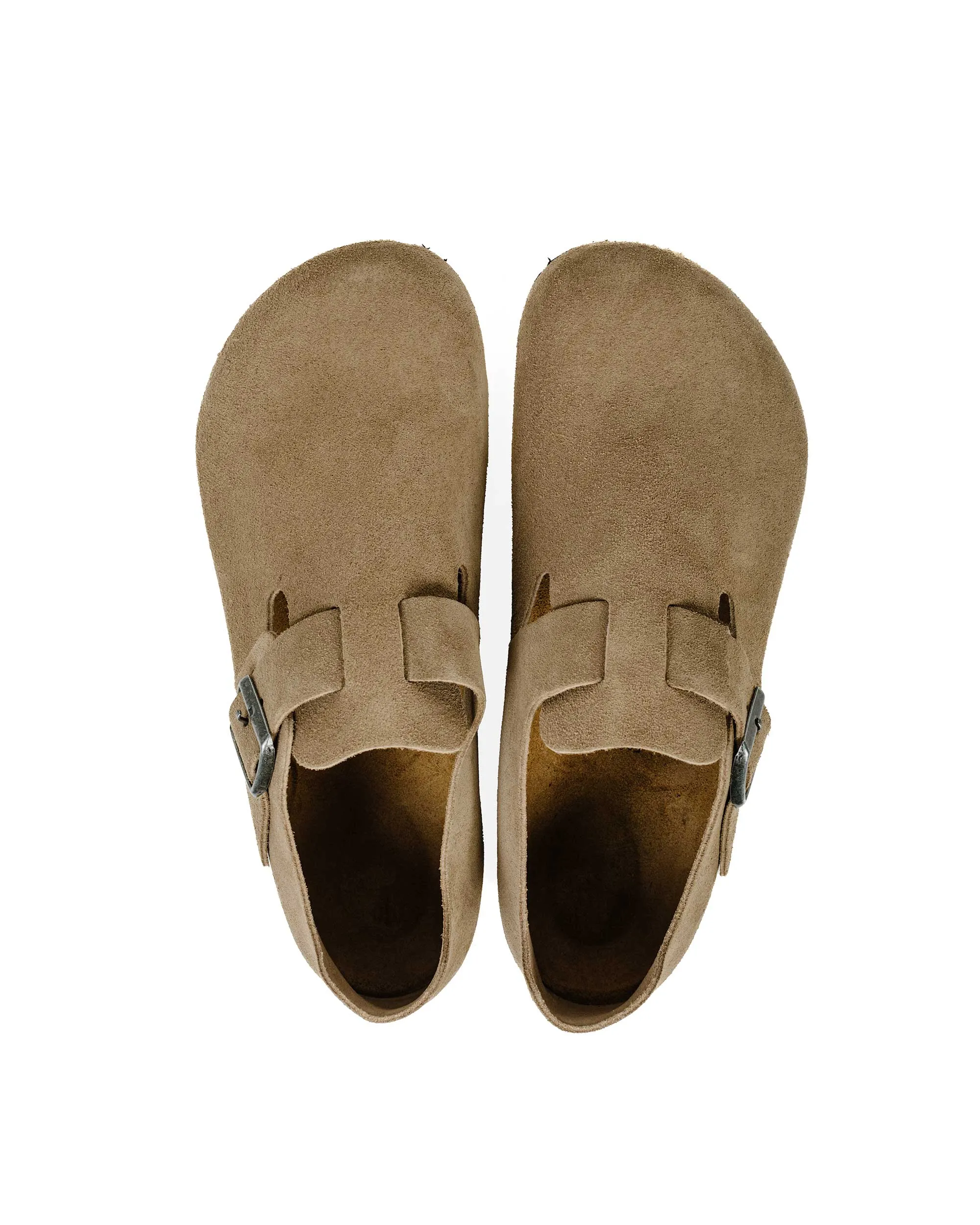 Birkenstock London Taupe Suede