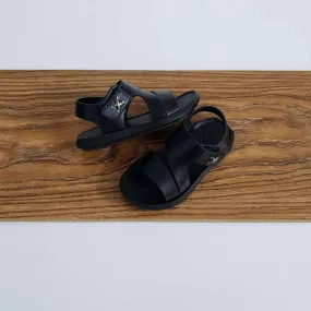 black Baby Sandal