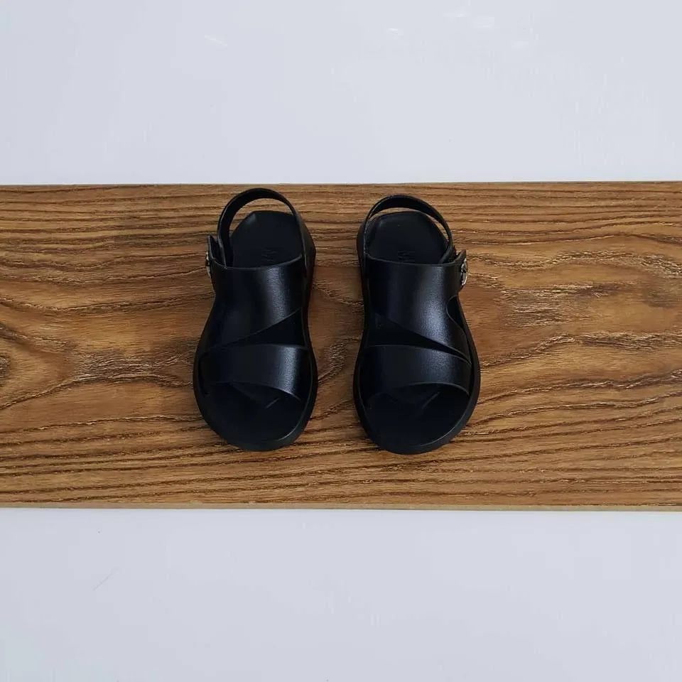 black Baby Sandal