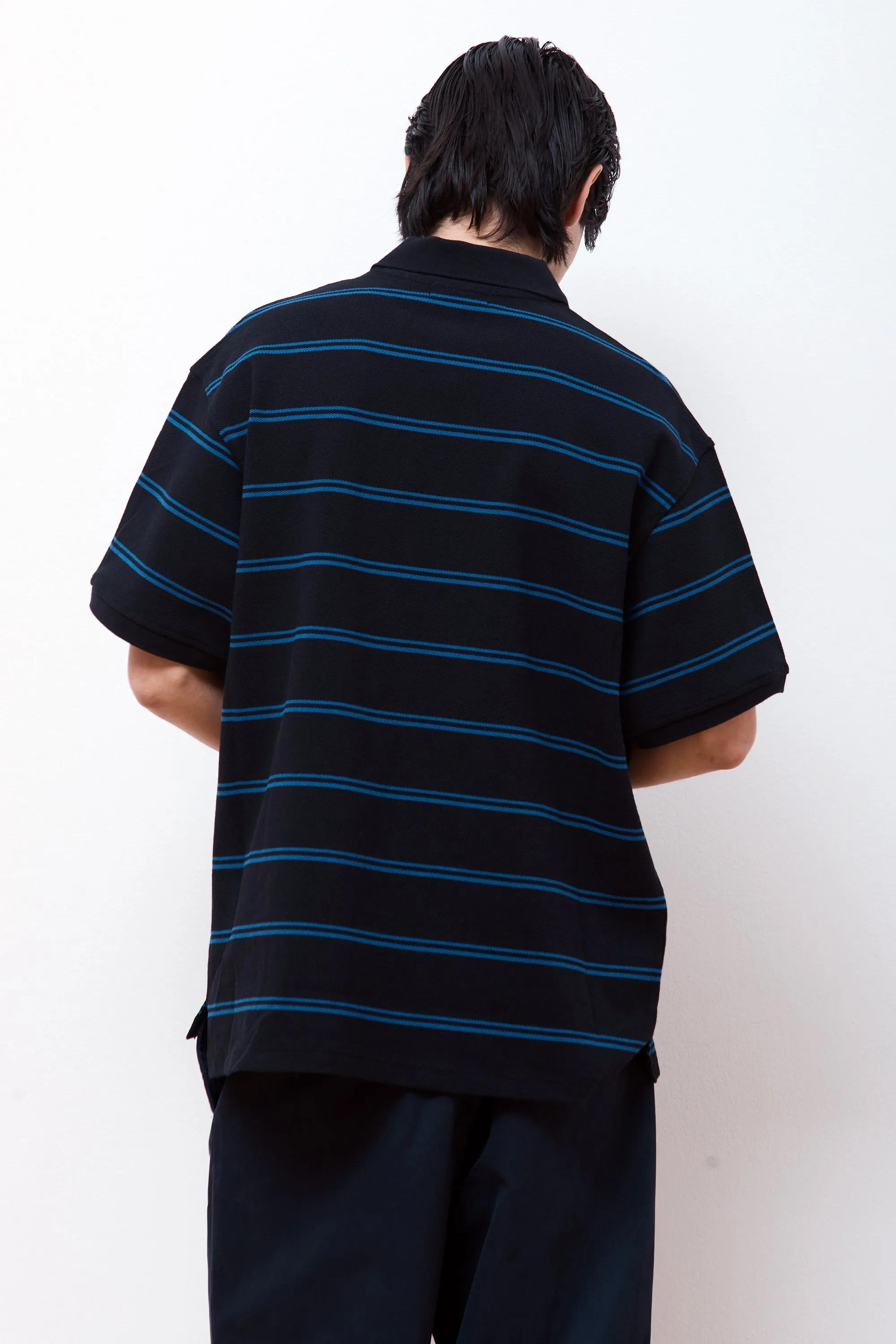 Border Polo Shirts Black