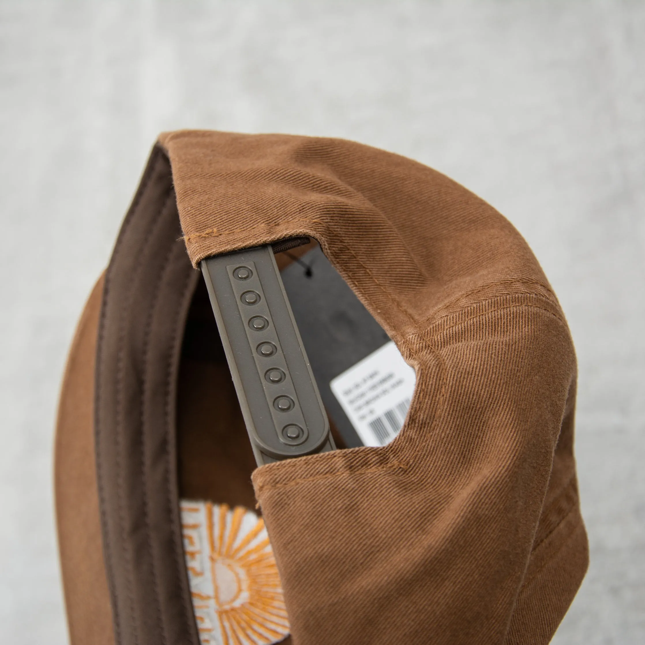 Brixton Sol HP Snapback Cap - Brown