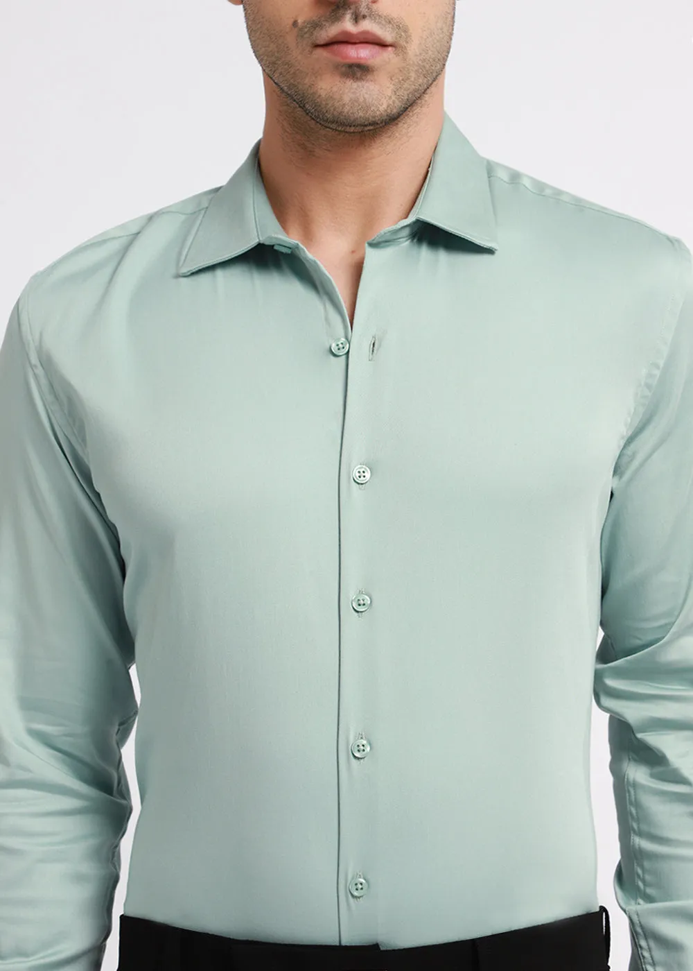 Brook Green Satin Shirt