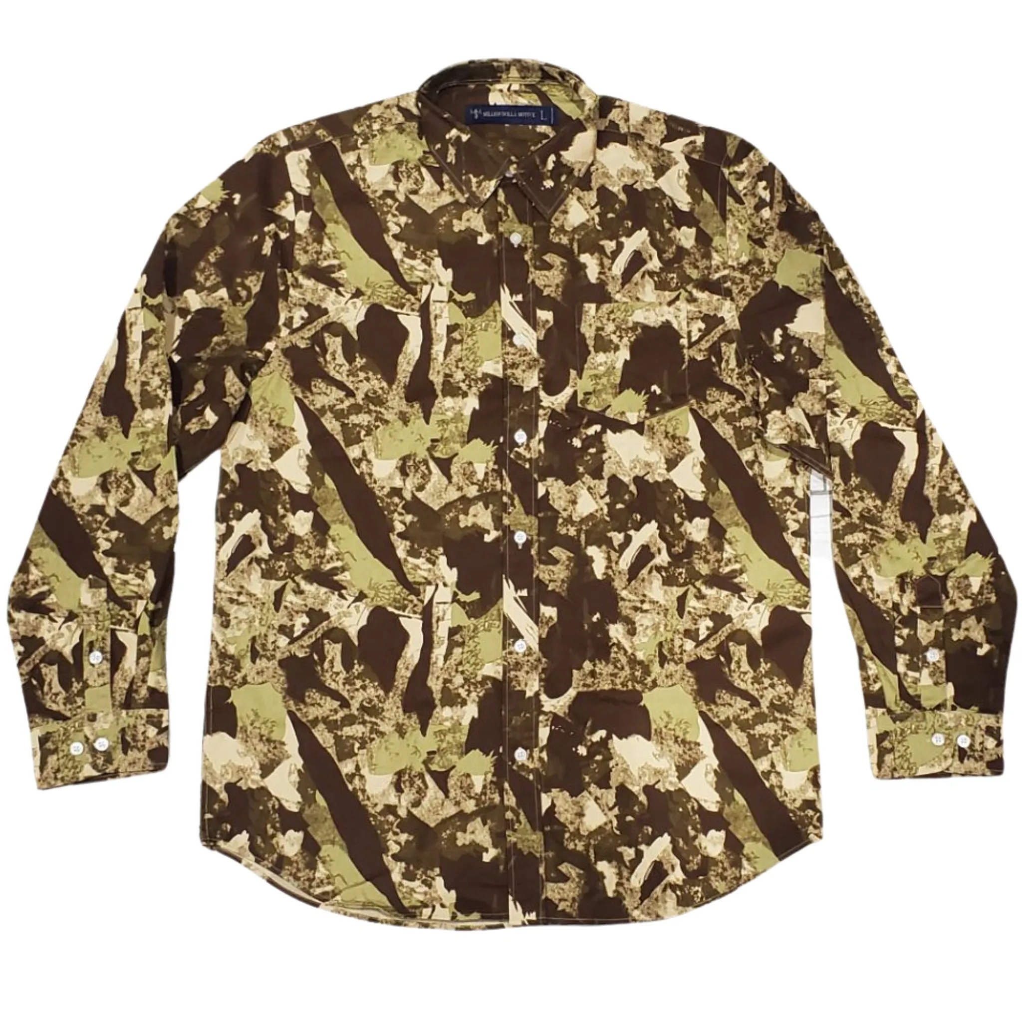 Brown Desert Camo Long Sleeve Shirt