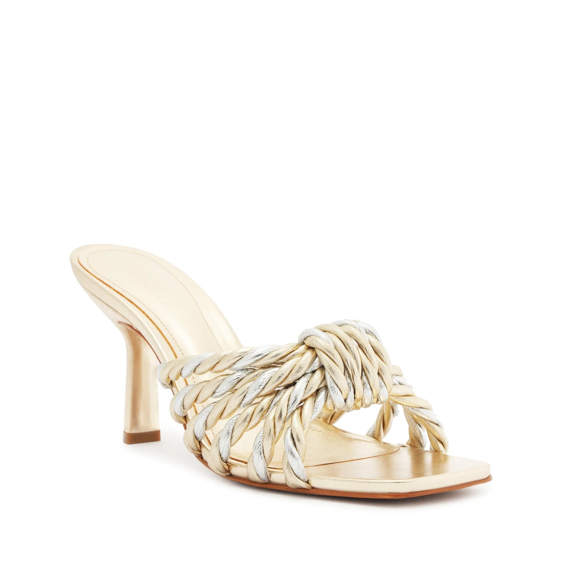 Capri Metallic Sandal