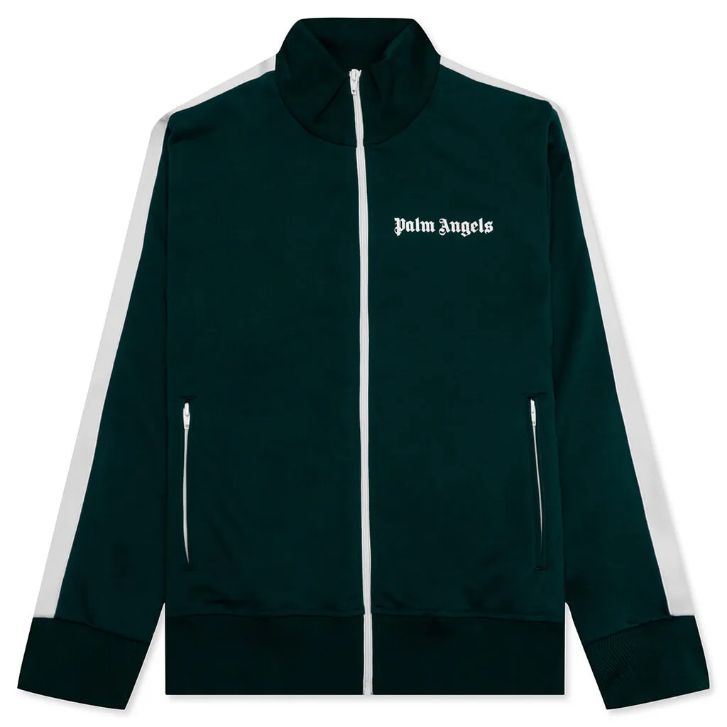 Classic Track Jacket - Green/White