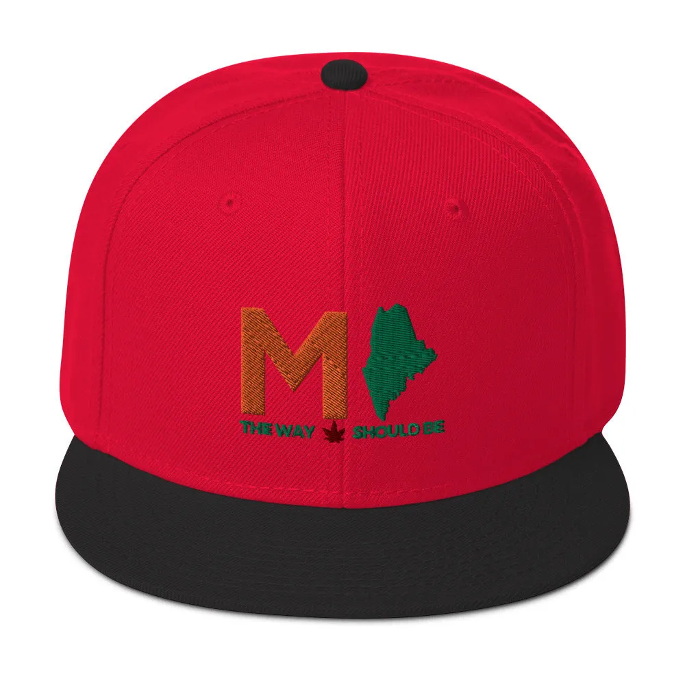 Coastal Maine Cannabis Inspired SnapBack Hat