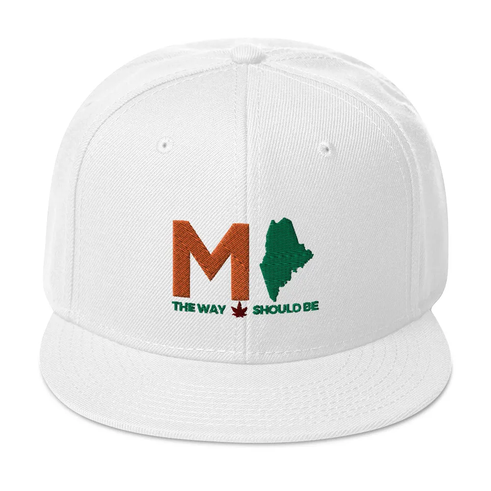 Coastal Maine Cannabis Inspired SnapBack Hat