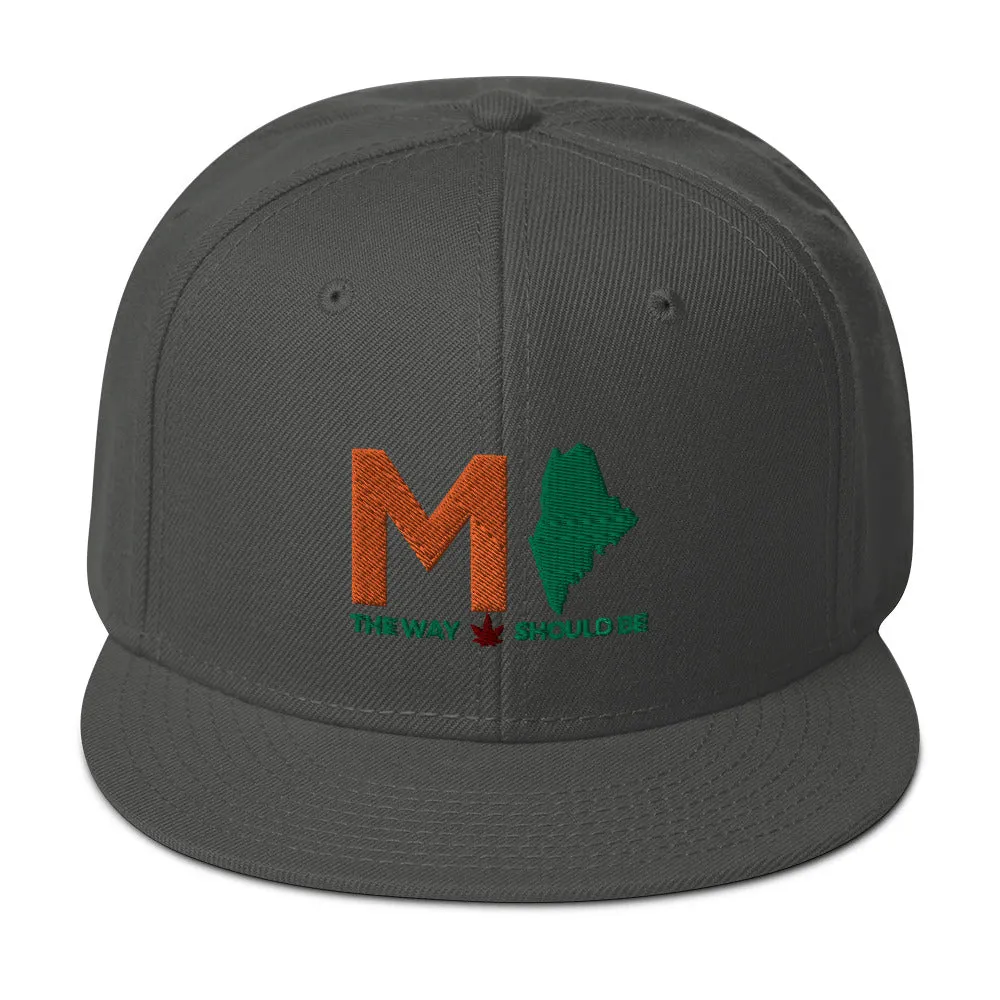 Coastal Maine Cannabis Inspired SnapBack Hat