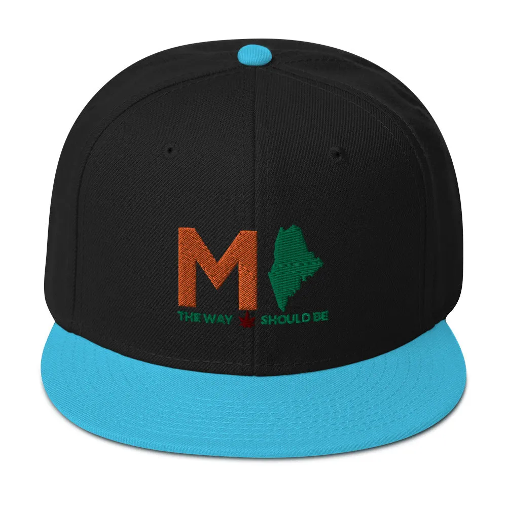 Coastal Maine Cannabis Inspired SnapBack Hat