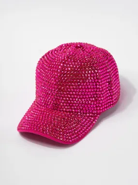 Completely Bedazzled Rhinestone Cap