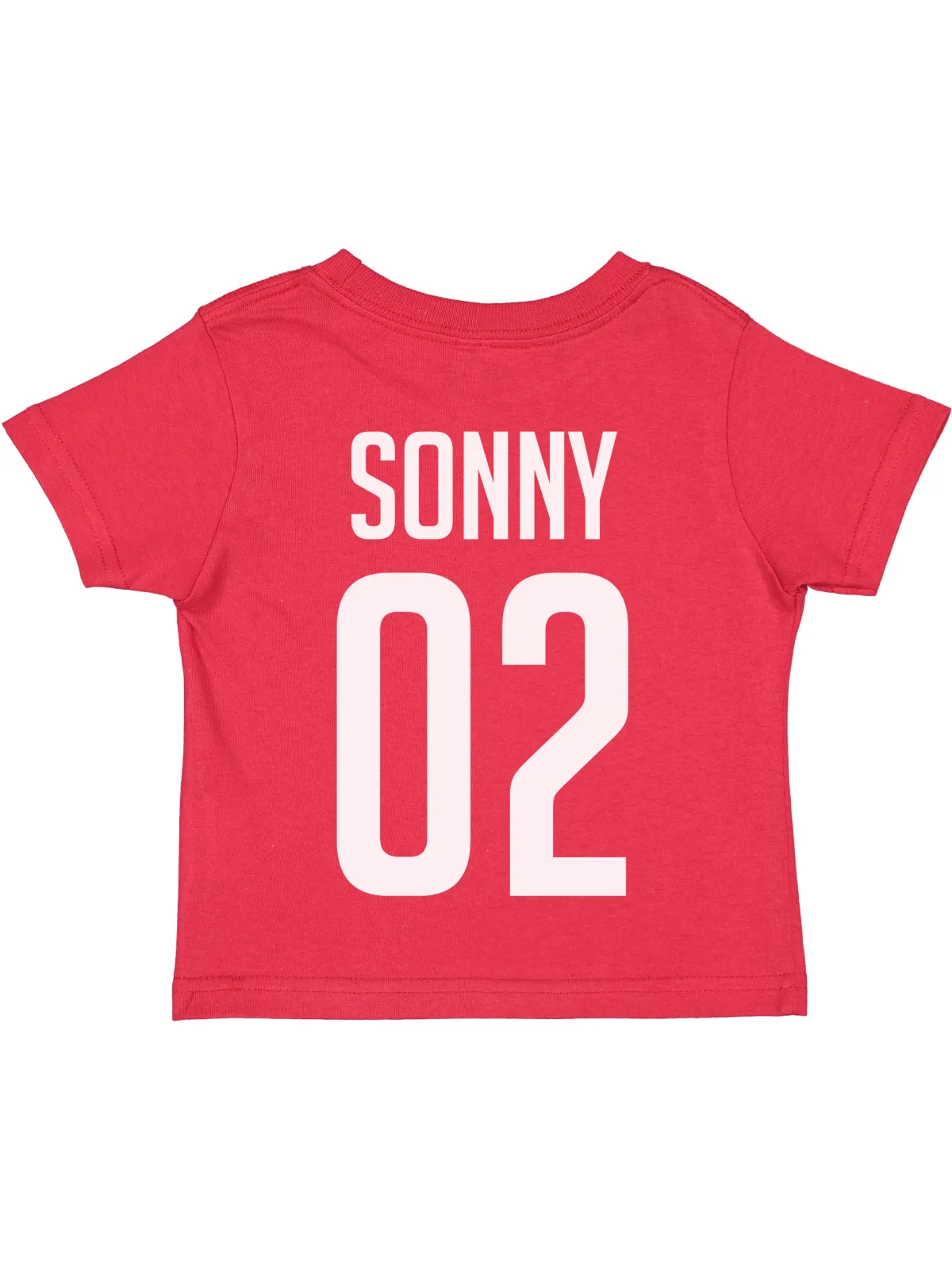 Daddy   Me Matching Jersey Shirts - Red