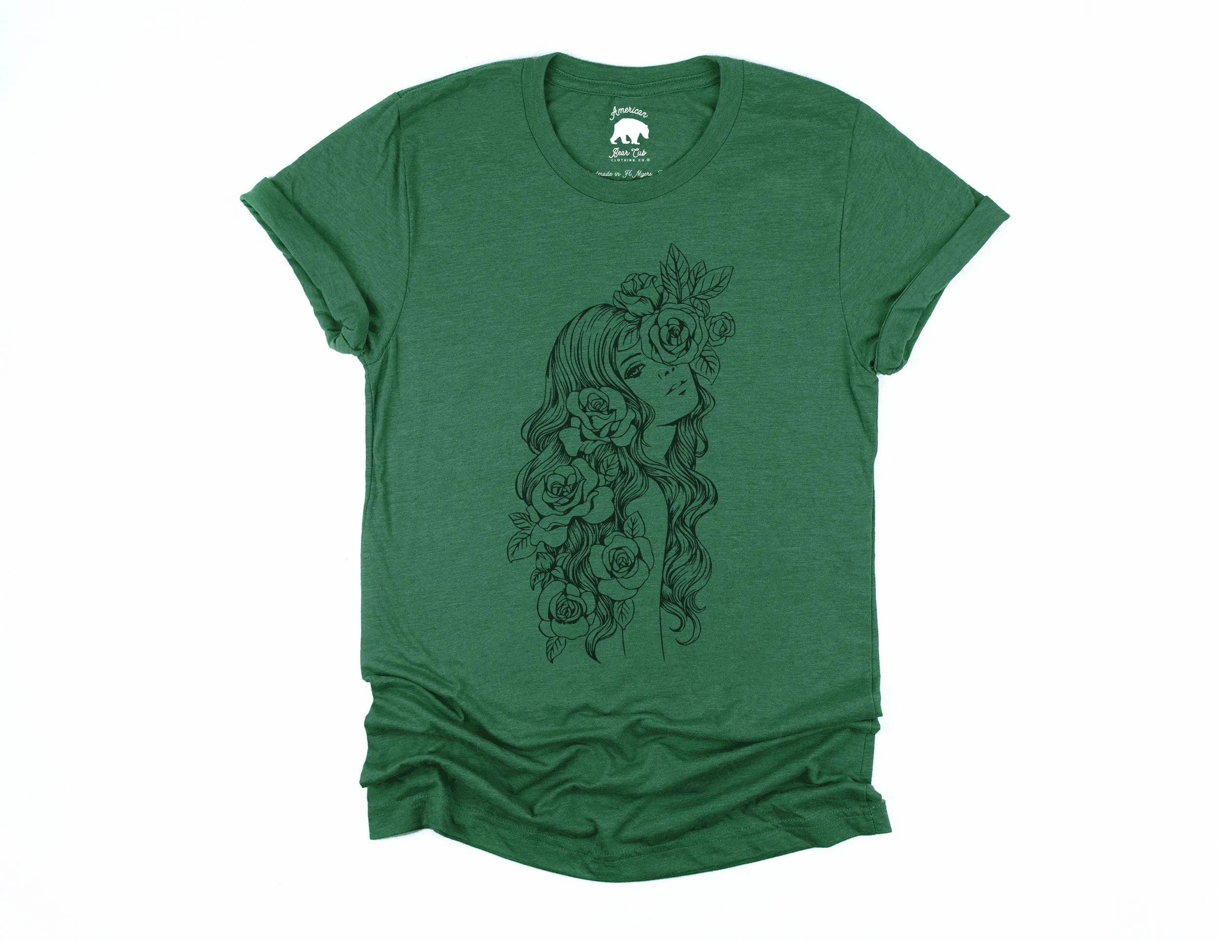 Flower Goddess Adult Shirts