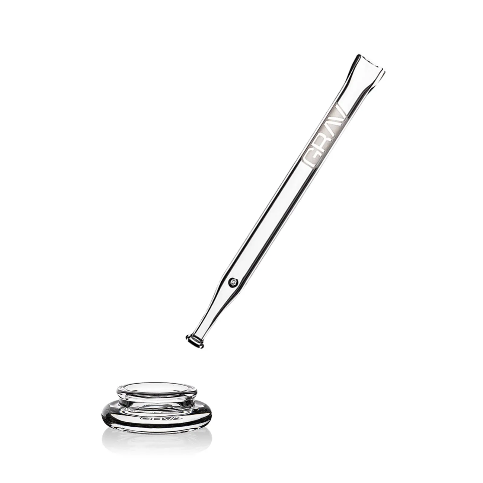 GRAV Quartz Nectar Collector Straw with Dab Dish