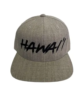 HAWAI'I HEATHER GREY SNAPBACK