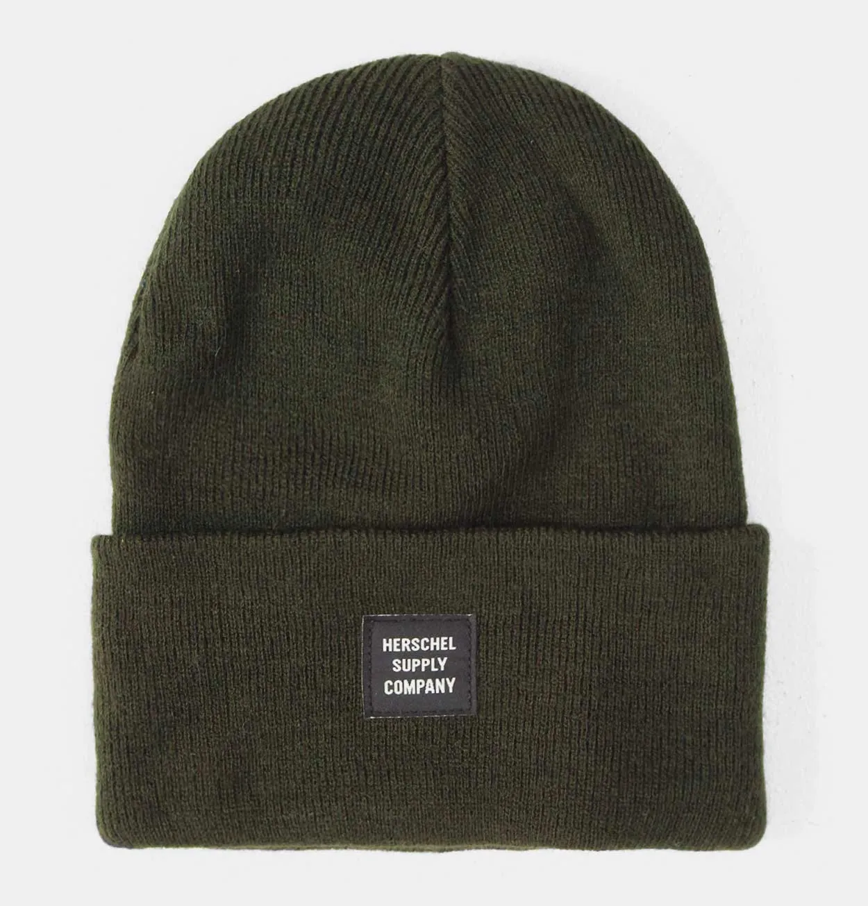 Herschel Supply Co. Abbott Beanie in Dark Olive