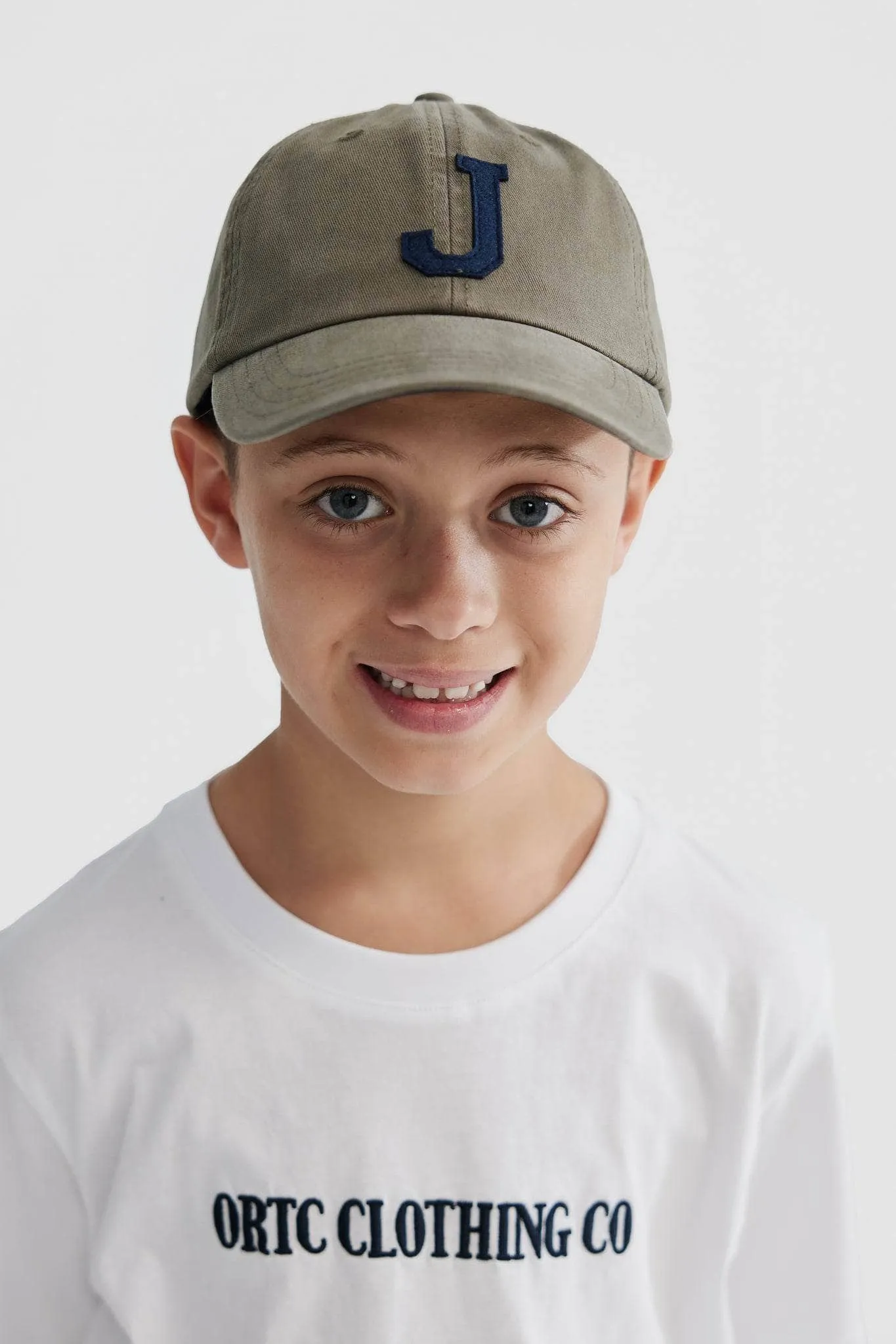 Jnr Letter Cap Olive