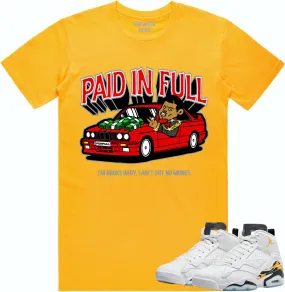 Jordan MVP 678 Yellow Ochre Shirt to Match - RED PAID