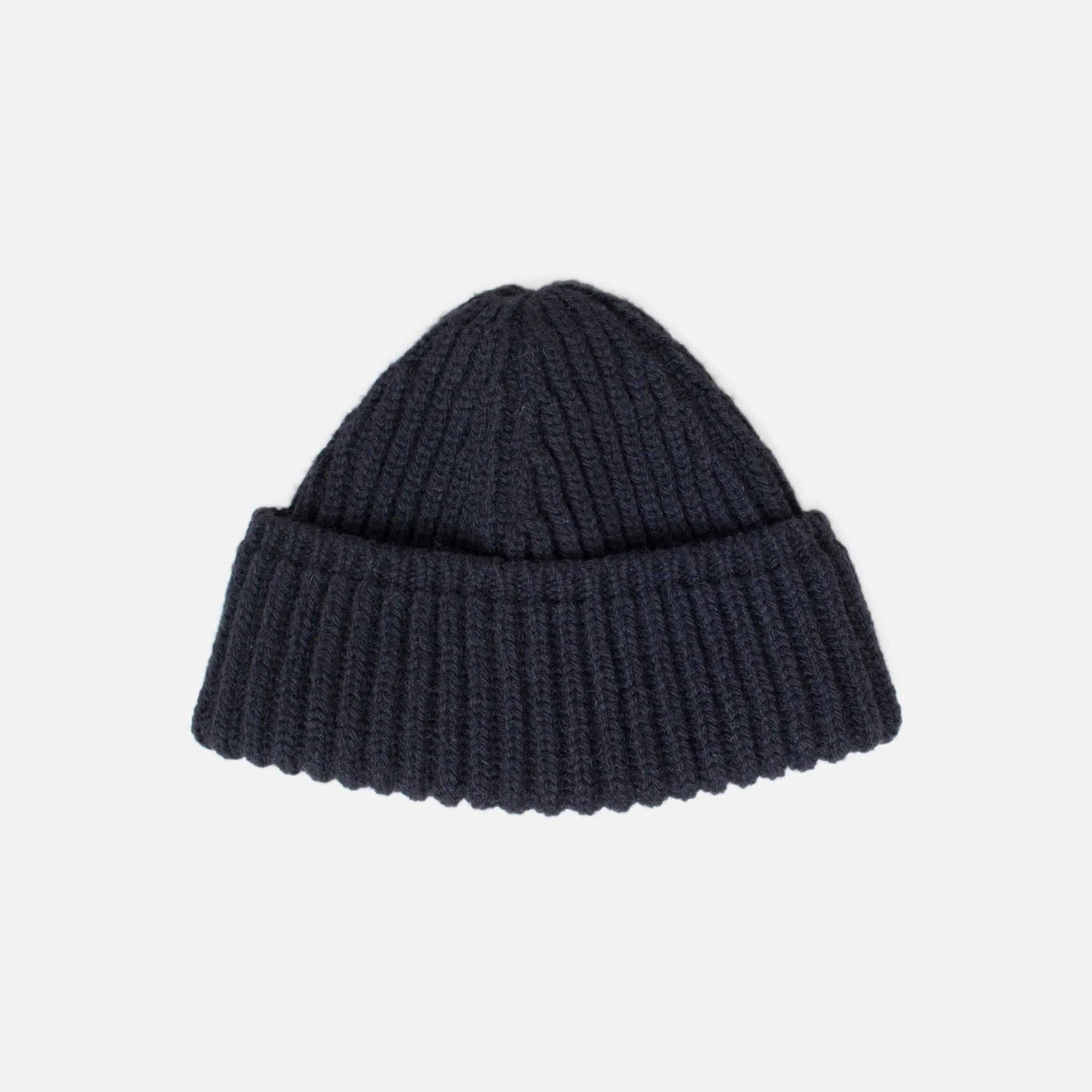 Lambswool Beanie - Black