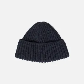 Lambswool Beanie - Black