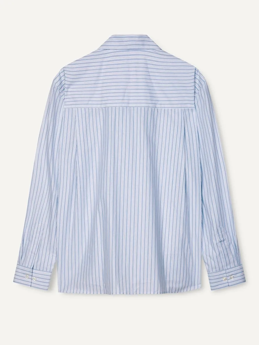 Libertine Domain 3430 Shirts light Blue Stripe