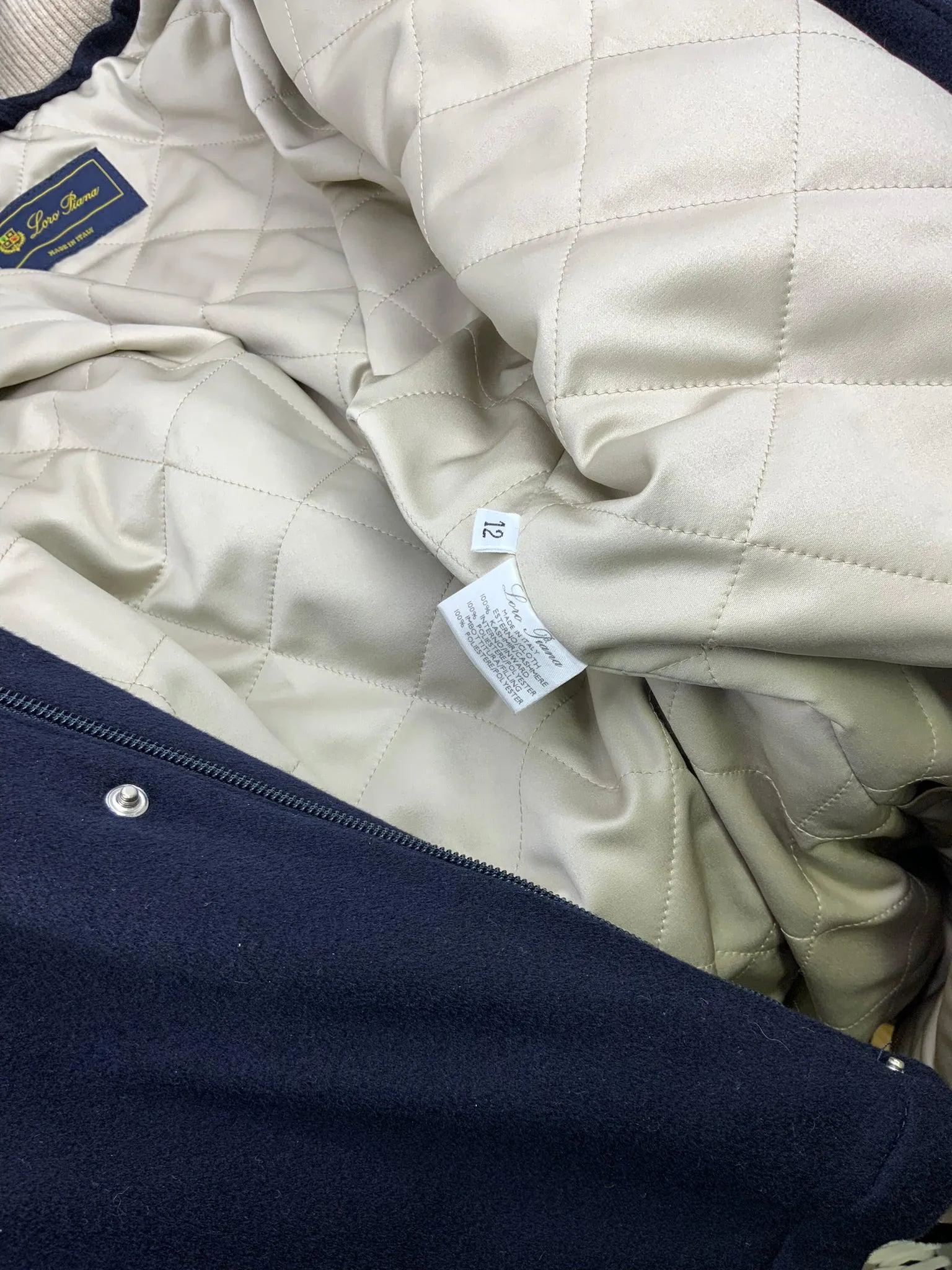 Loro Piana Cashmere Storm System Jacket Size M