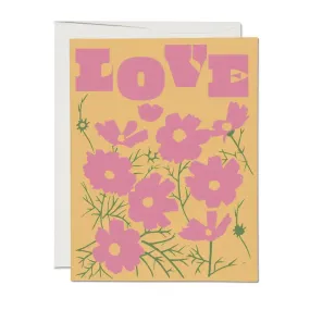 Love Cosmos Love Card