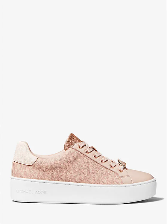 Michael Kors Poppy Color-Block Logo Sneaker