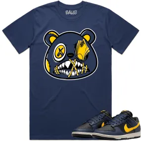 Michigan Vintage Dunks Shirt to Match - MICHIGAN MONEY TALKS BAWS