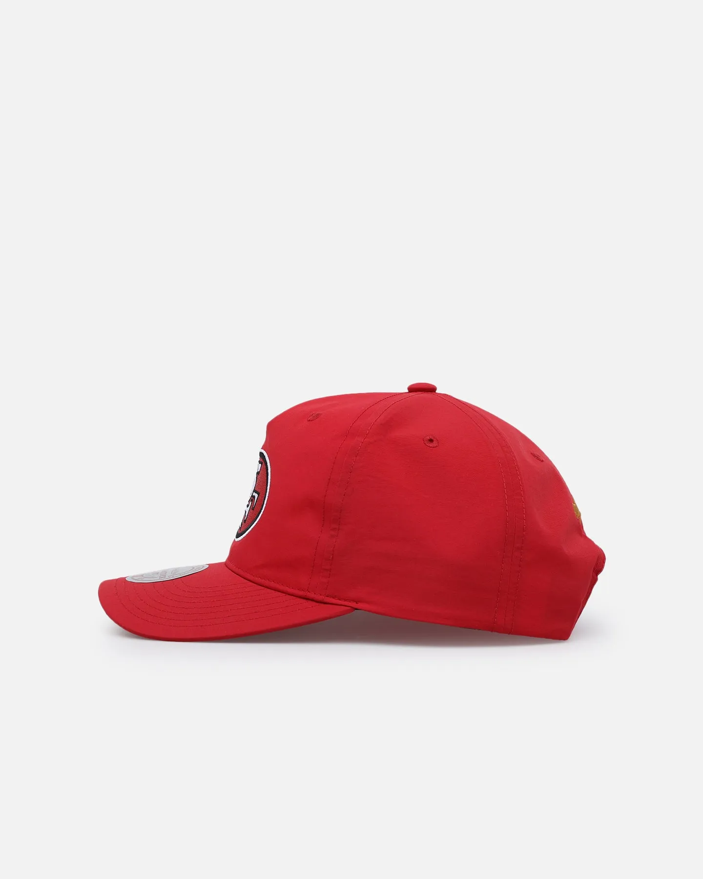 San Francisco 49ers Retro Red Matte Nylon Origins Snapback by Mitchell & Ness