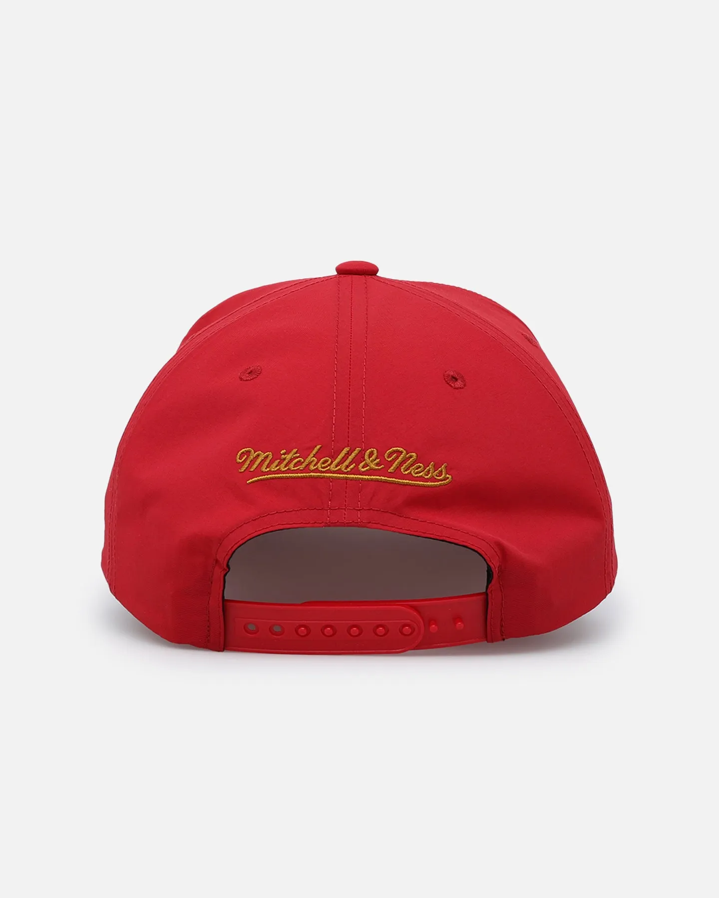 San Francisco 49ers Retro Red Matte Nylon Origins Snapback by Mitchell & Ness