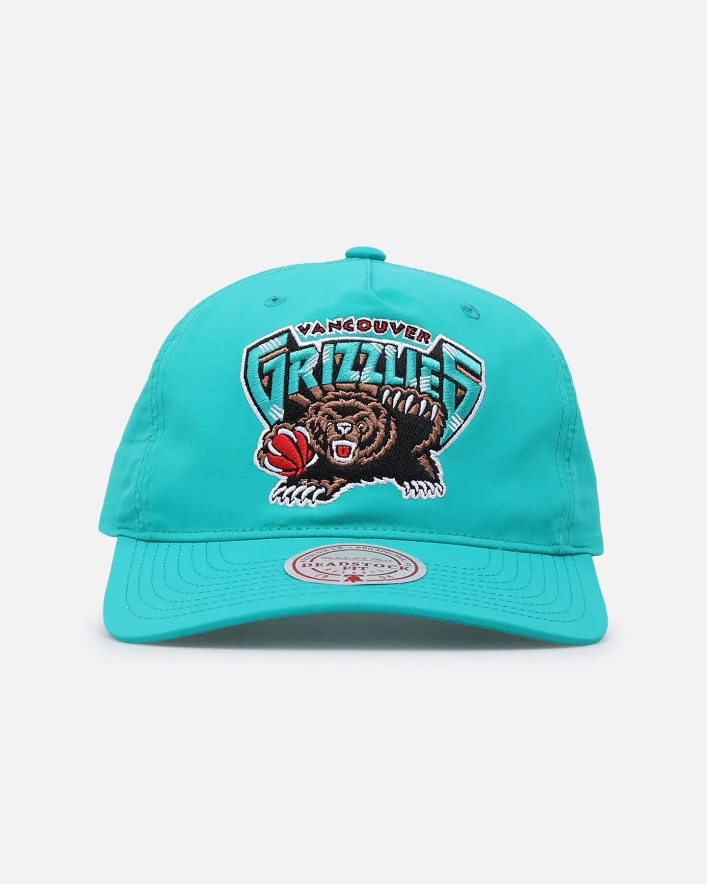 Mitchell & Ness Vancouver Grizzlies Retro Matte Nylon Origins Snapback Teal