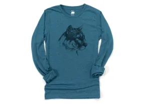 Mountain Lion / Cougar Long Sleeve Shirts