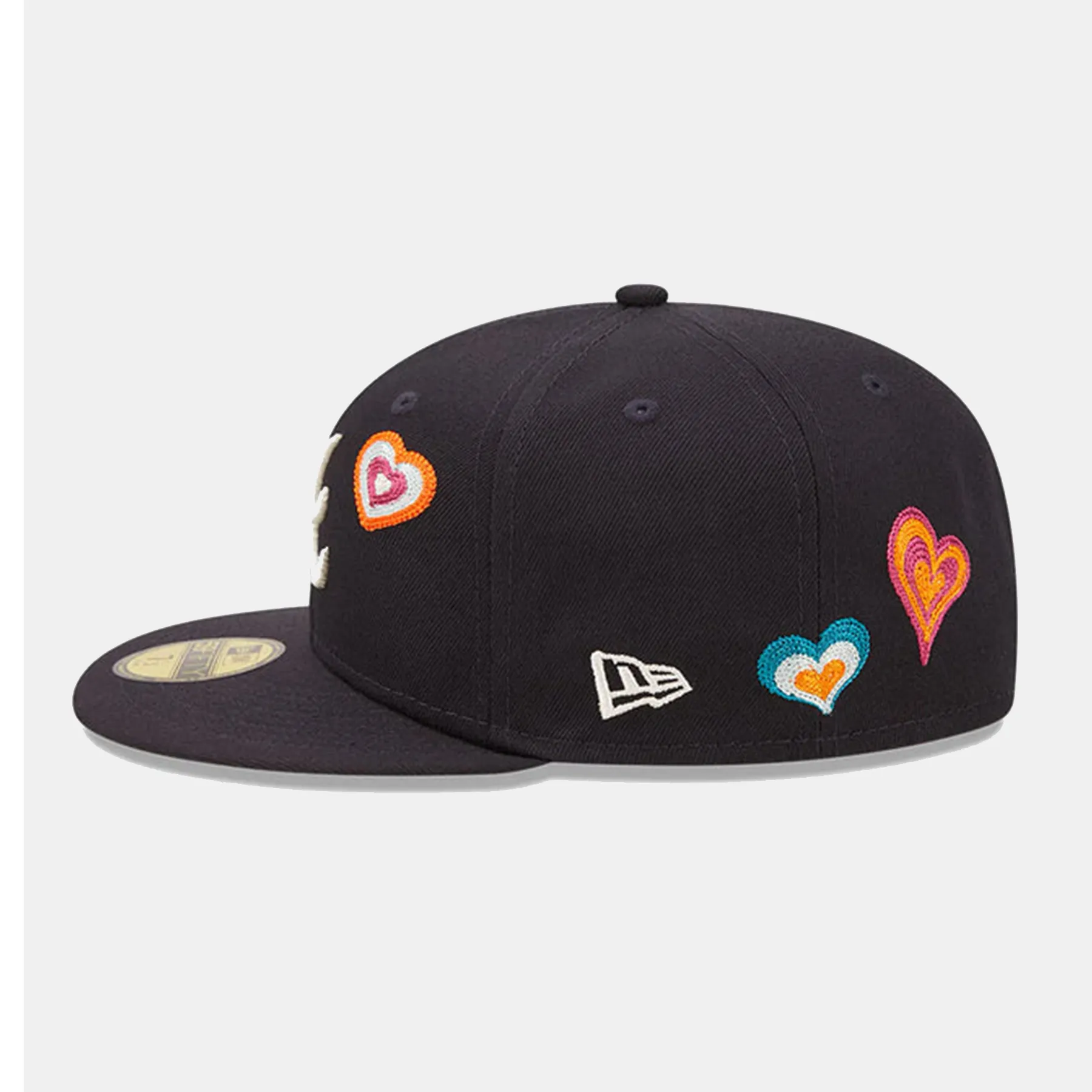 New Era 59Fifty MLB Chainstitch Heart Atlanta Braves