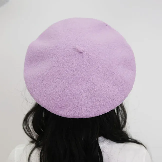 Personalized Beret with Back Stitching