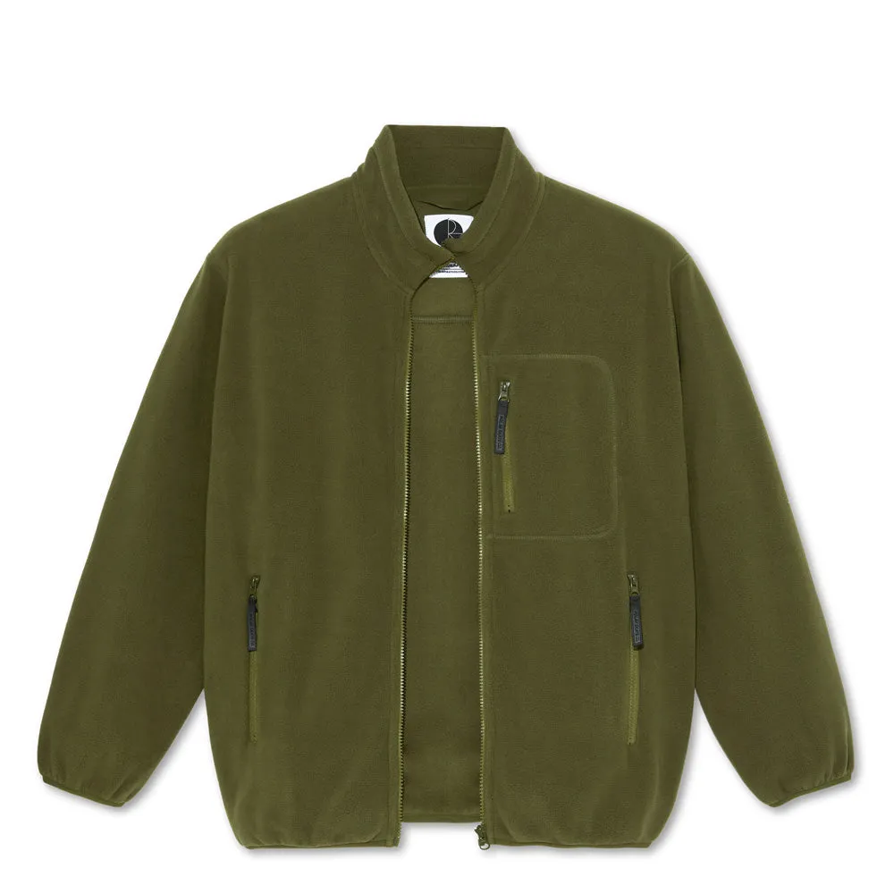 Polar Skate Co. Basic Fleece Jacket (Army Green)